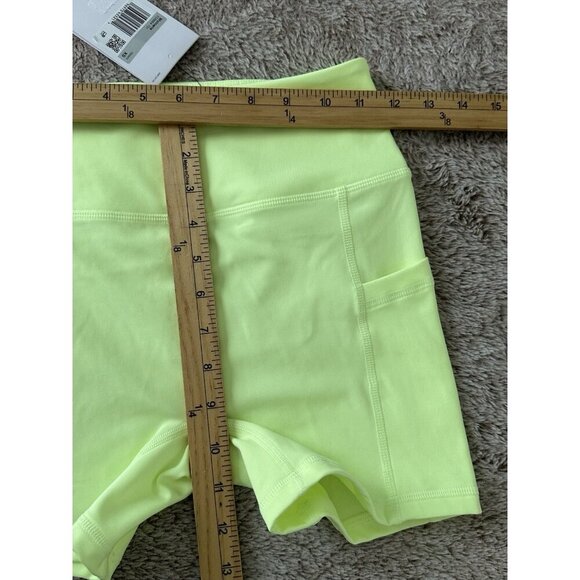 Nike Advantage Dri-FIT Tennis Shorts Women's Barely Volt/Black Elastic Waist New - Picture 7 of 16